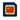 An eSIM card icon with a dark blue card, yellow metallic contact areas, and a red square containing the yellow stars of the Chinese flag in the centre, shown on a plain white background.